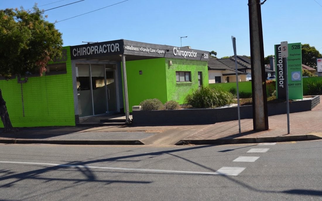 Stapleton Chiropractic clinic exterior on Marion Road, Plympton Park